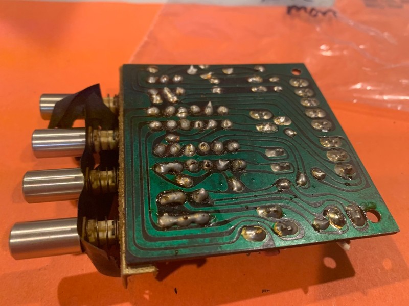 Pioneer SX 626 Stereo Receiver Parting Out - Switch Circuit Assembly AWS-014-0 gallery