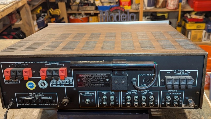 MARANTZ 2250B VINTAGE AM/FM STEREO - WORKING MARANTZ QUALITY! gallery