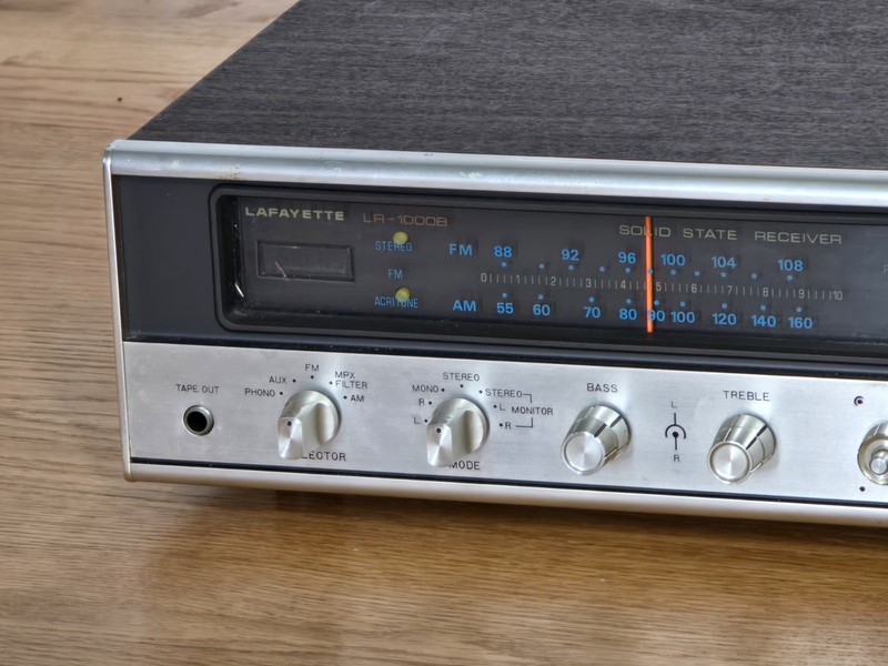 LAFAYETTE LR-1000B RECEIVER 1970s | Vintage AMP 70s | Pwrs On Needs Servicing gallery