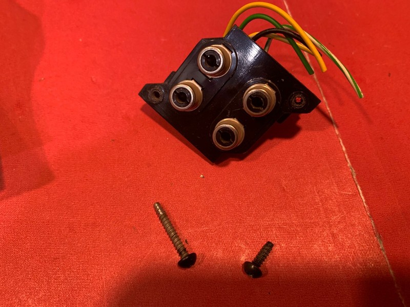 Pioneer SX-950 Stereo Receiver Parting Out – RCA Jack Assembly