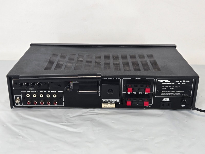 Vintage Rotel RX-830 AM/FM Stereo Receiver gallery