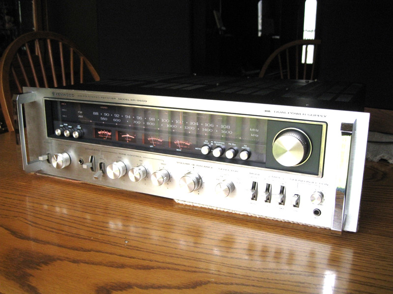 🇺🇸 😃 🎶 🔥 vintage kenwood kr-9600