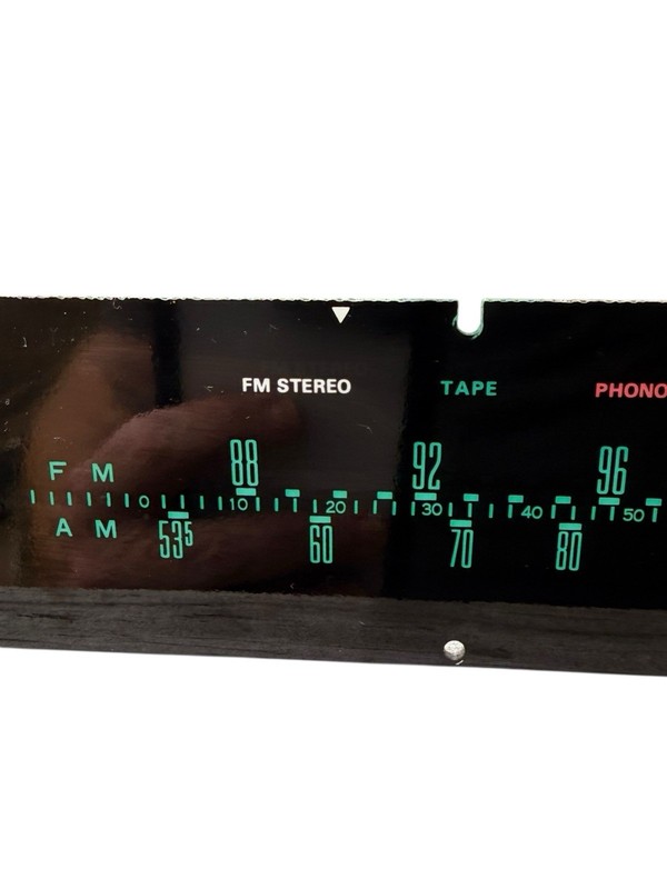Sansui Model 2000 Receiver Tuner Dial Window with Screws - FREE SHIPPING gallery