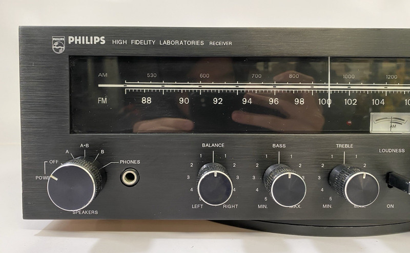 Phillips High Fidelity Laboratories 7841 AH7841 Stereo Receiver - SHOWN WORKING gallery