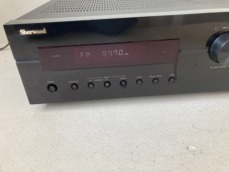 Sherwood Audio & Video A/V Receiver Model RD-5405 120V 60Hz 2.0A Working READ gallery