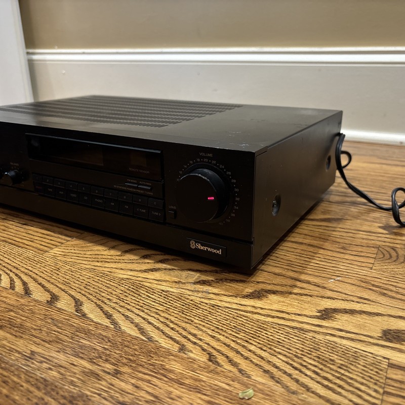 Vintage Sherwood RA-1145R Stereo AM/FM Receiver Digi-Link For Parts gallery