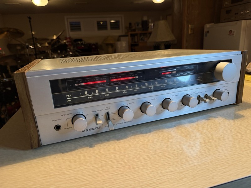 Vintage Sherwood S-8300 CP, 30W AM/FM Stereo Receiver, 1980s. Fresh Service Rare gallery