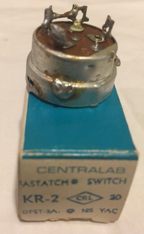 Fisher KR-2 500B Receivers NOS On/Of Switch gallery