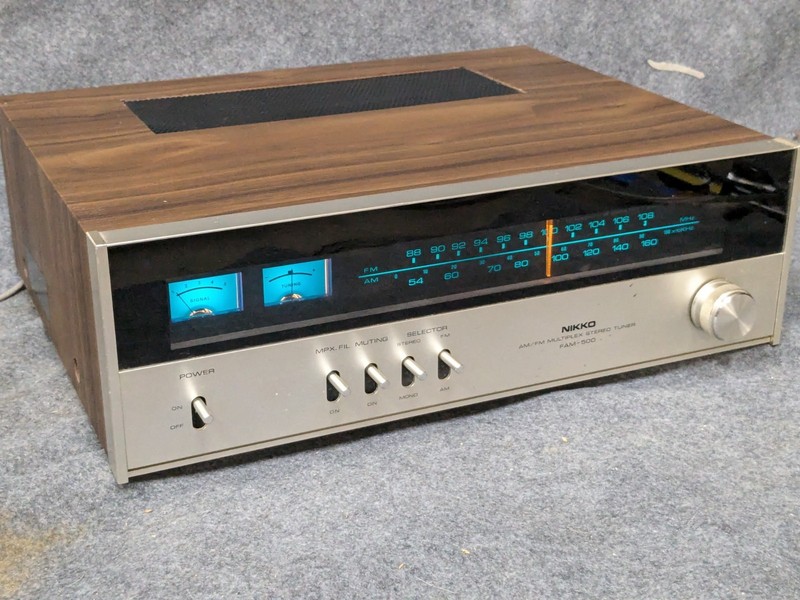 Vintage NIKKO Tuner FAM-500 Stereo Radio AM FM Radio Audio HiFi | Nice Condition