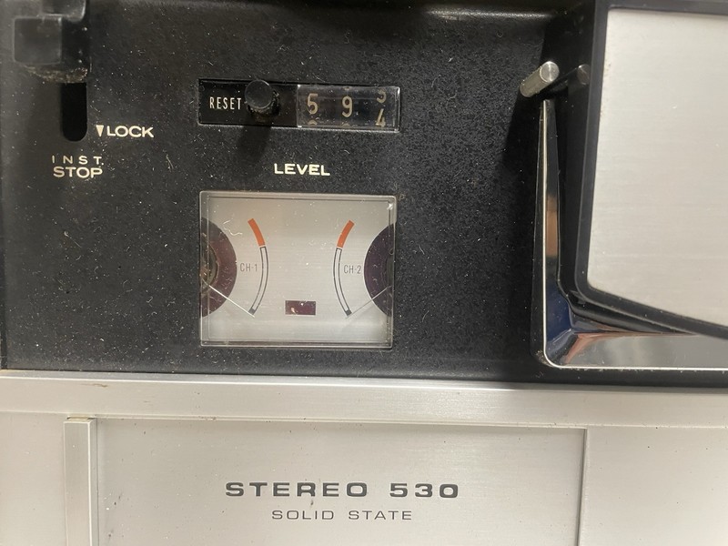 Sony TC 530 Reel to Reel Vintage Not Working For Parts Made in Japan gallery