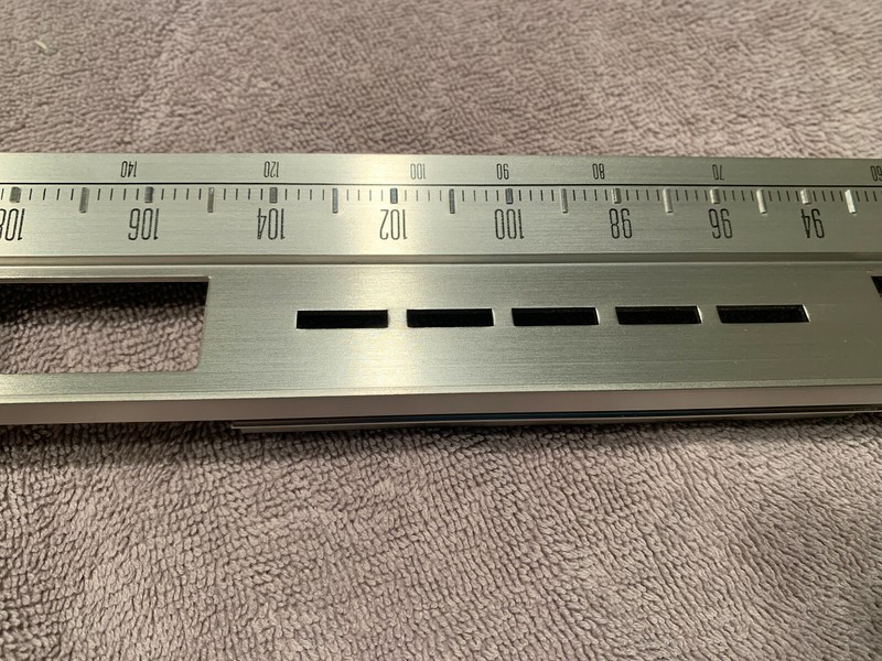Pioneer SX-980 Stereo Receiver Parting Out Tuning Bezel Metal gallery