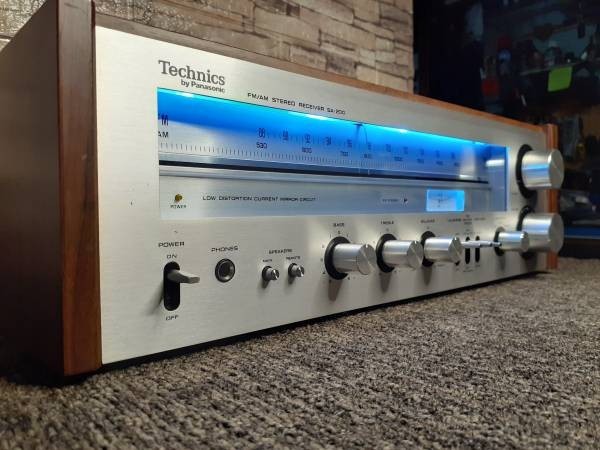 TECHNICS SA-200 replacement LED meter lamps lights bulbs kit set BLUE gallery