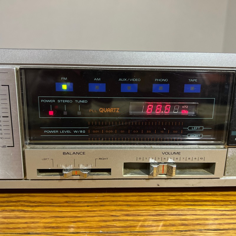 Fisher Stereo Synthesizer Receiver, Model RS-255, Made In JAPAN, AM/FM, Vintage gallery