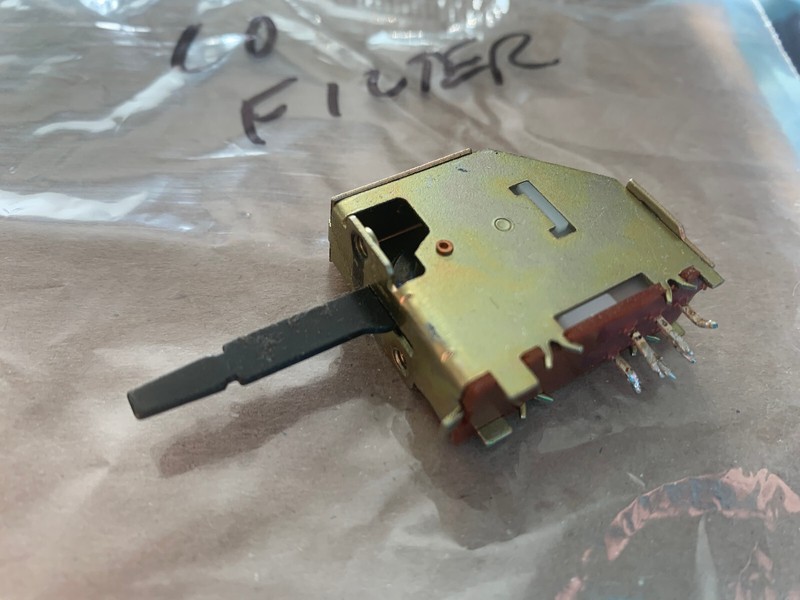 Pioneer SX-850 Vintage Stereo Receiver Parting Out Low Filter Switch gallery