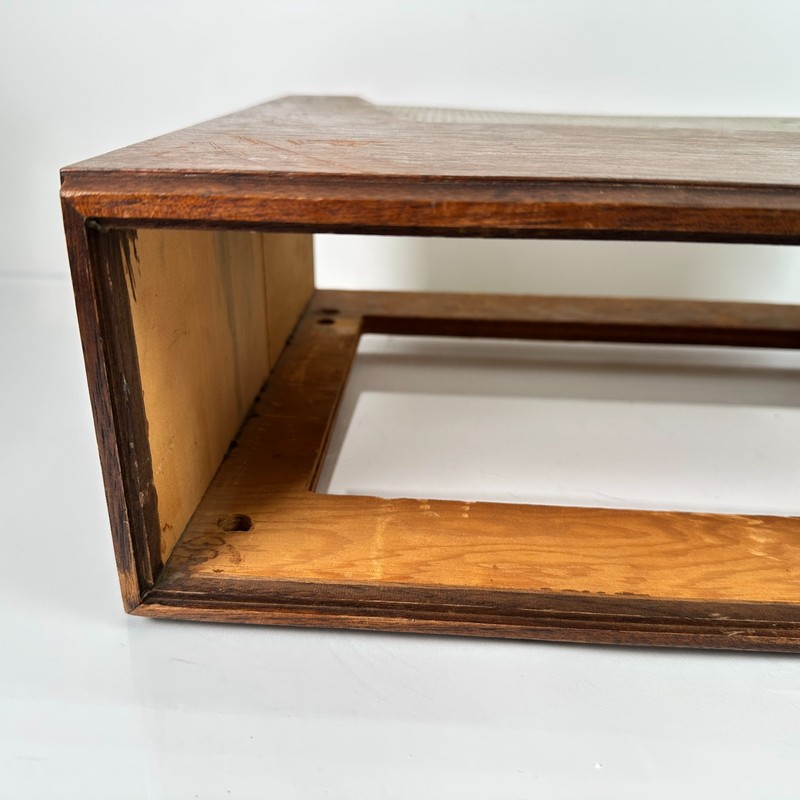 Vintage H. H. Scott Wood Cabinet Case Walnut For 299 342 350B LK72 72U 1960's gallery