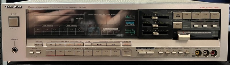 Technics SA-560 Stereo Receiver UNTESTED, AS-IS FOR PARTS/REPAIR*