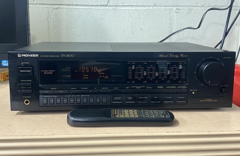 Pioneer SX-2800 Stereo Receiver / Graphic Equalizer