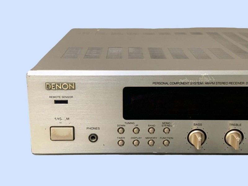 Denon DRA-F100 AM FM Stereo Receiver Personal Component System Used gallery