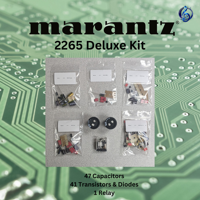 Marantz 2265 Receiver Deluxe Upgrade Kit Genuine Parts Restoration gallery