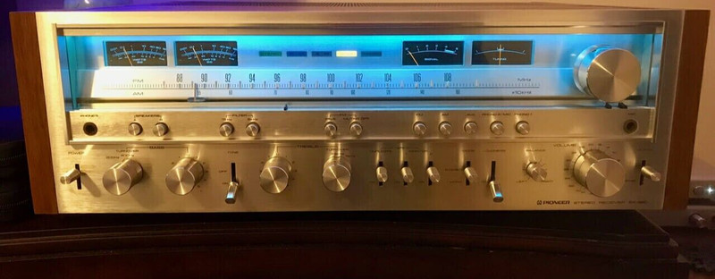 Pioneer SX-980 RECEIVER replacement LED lamps upgrade kit bulbs lights BLUE gallery