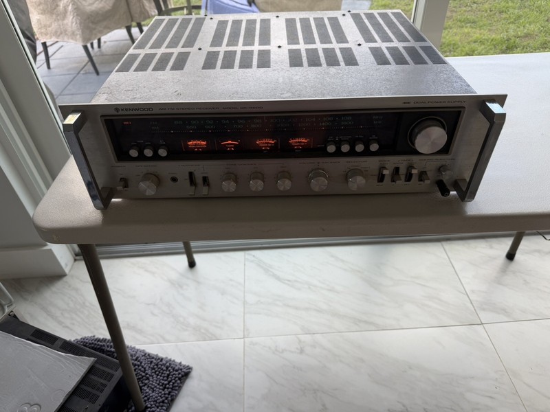 Vintage Kenwood KR-9600 AM FM Stereo Receiver - READ DESCRIPTION!!
