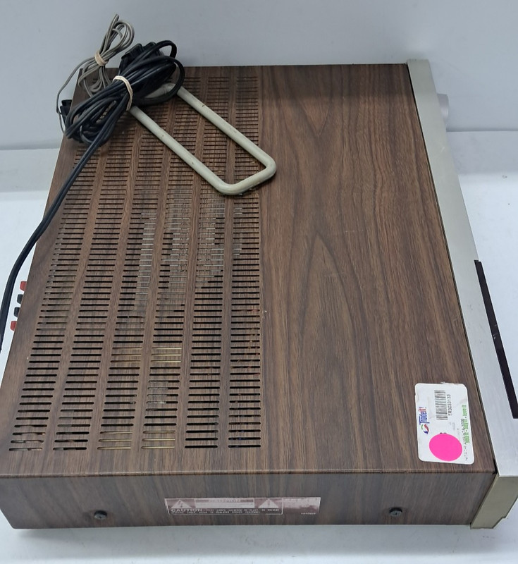 Hitachi HTA-3000 AM/FM Stereo Tuner Amplifier Not Tested( parts/repair) gallery