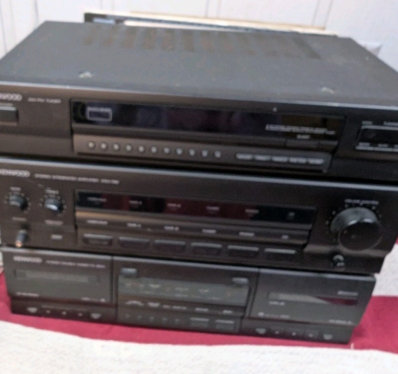 VINTAGE KENWOOD KRX-792 STEREO TUNER RECEIVER AMPLIFIER EQUALIZER CASSETTE Euc