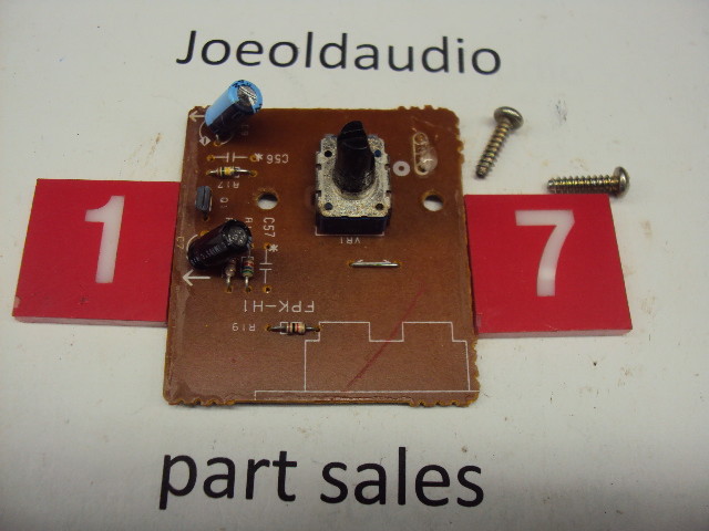 AIWA TS-W5U Original Volume Control Board 84-SP1-603-110 Parting Out AIWA TS-W5U