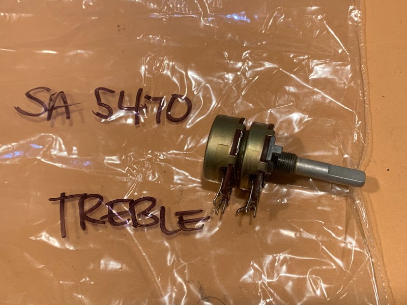 Technics SA-5470 Stereo Receiver Parting Out Treble Potentiometer gallery