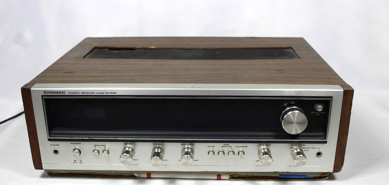 VINTAGE Pioneer SX-535 Stereo Receiver AS - IS For Parts or Restoration Only. gallery