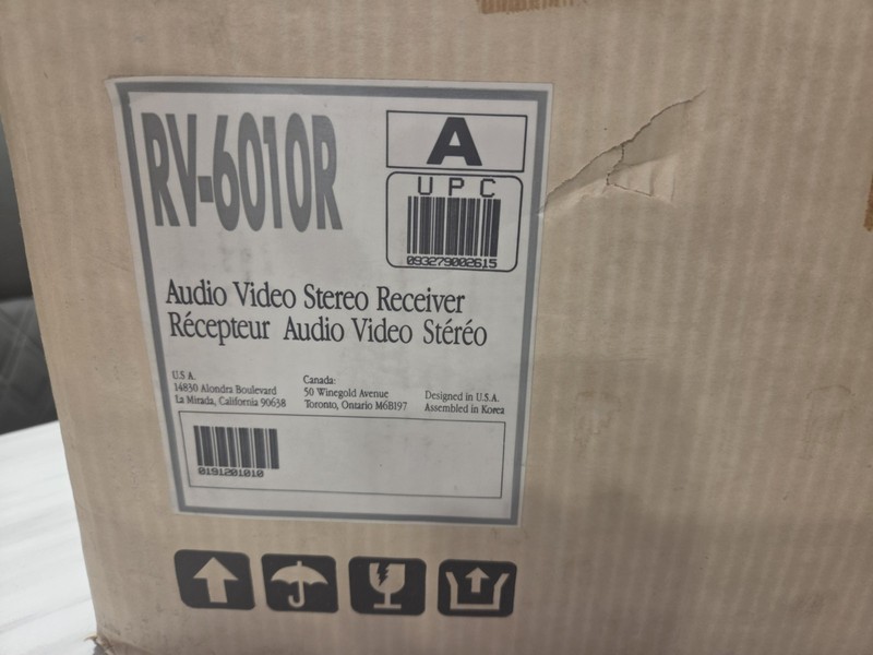 Vintage Sherwood RV-5030R Stereo Audio/Video Receiver Black 170W Dolby Pro Logic gallery
