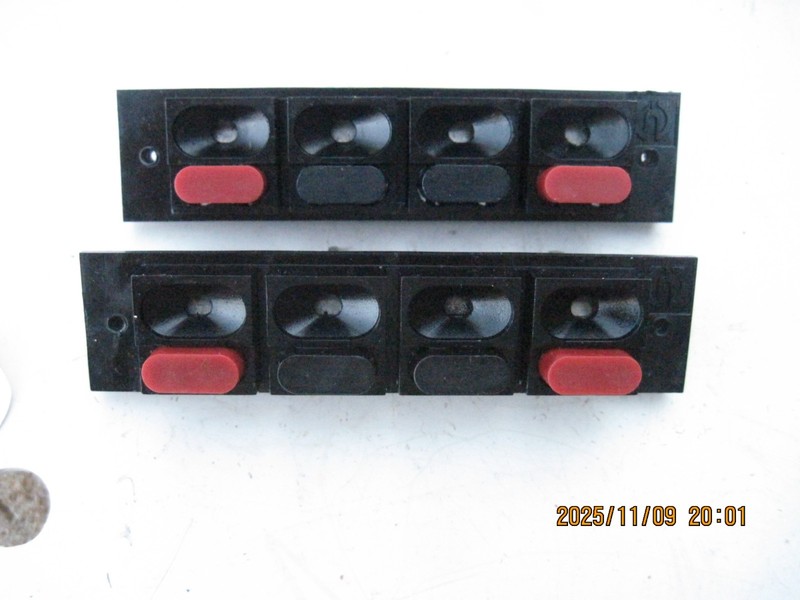 PIONEER SX-750 STEREO RECEIVER SET of REPLACEMENT SPEAKER TERMINALS