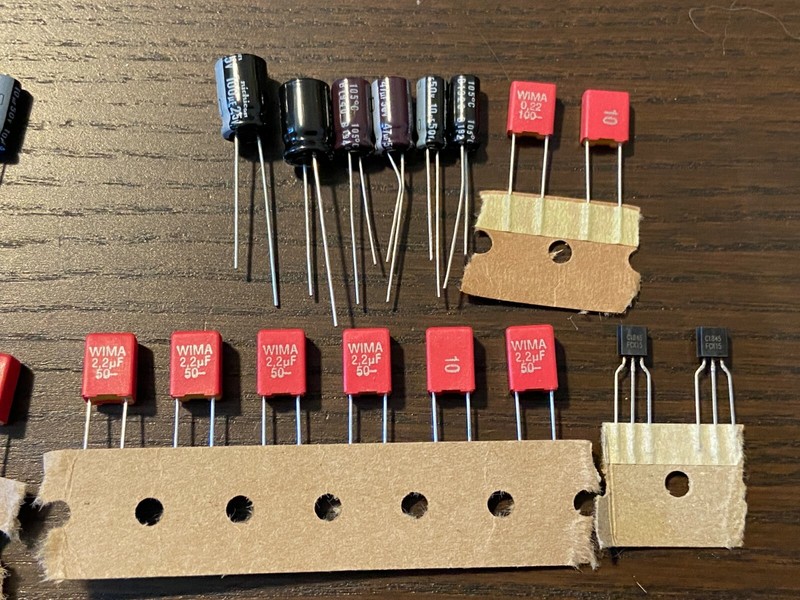 Pioneer SX-950 Preamp Boards Rebuild Kit AWG-038 & AWG-039 Recap & Repair Kit gallery
