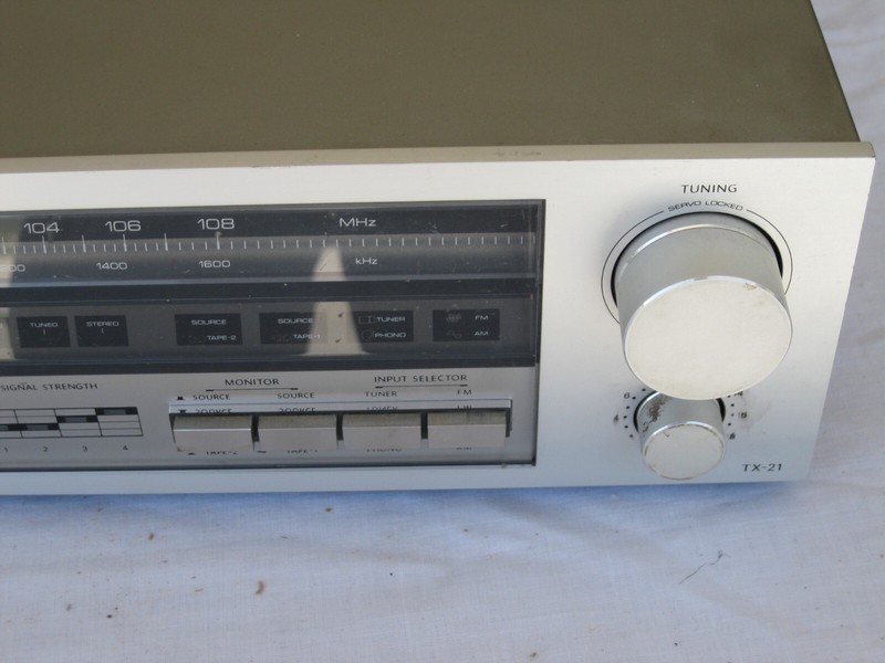 Watch video - Onkyo TX-21 Servo Locked AM/FM Stereo Amplifier (1982-83) -- AS IS gallery