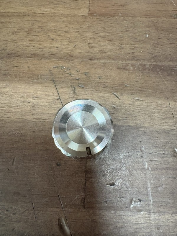 SANSUI QR-4500 VOLUME KNOB – VINTAGE RECEIVER PART ONLY