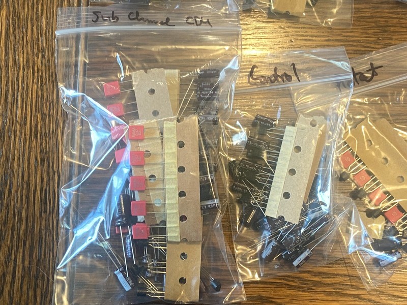 Pioneer QX-949 Complete Rebuild Kit High-Quality Receiver Recap W/ Transistors gallery