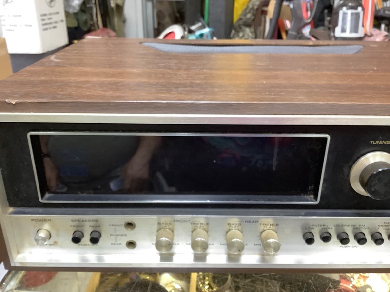 VINTAGE RECEIVER, PIONEER QUADRAPHONIC AM/FM RECEIVER / STEREO, 4 CHANNEL gallery