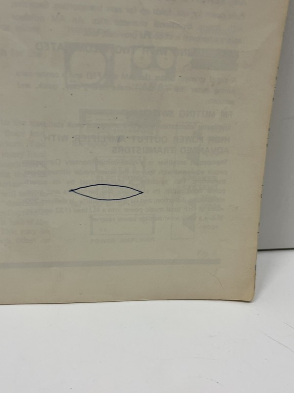 Vintage Pioneer SX-6000 Receiver Original Owners Instruction Manual gallery