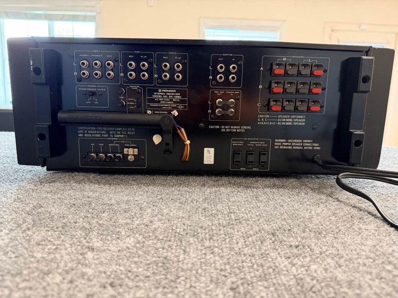 Holy Grail Pioneer SX-1980 Stereo Receiver TESTED, SERVICED, UPGRADED! gallery