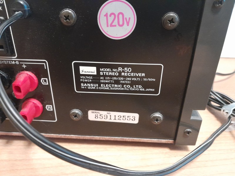 Sansui R 50 Tested Working gallery